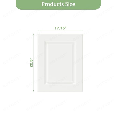 Built-in Cabinetry Door Frame Type Cabinet Door White(22.5in.H x 17.75in.W) | Premium Wood,Replacement Door for Kitchen,Living Room, Bedroom,Restaurant and Other Scenes,Can be Directly Installed and Used